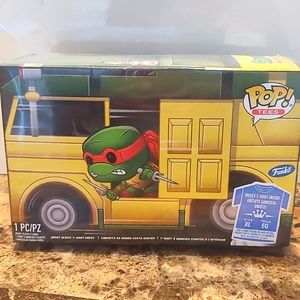 Funko TMNT Tshirt - Black - XLarge